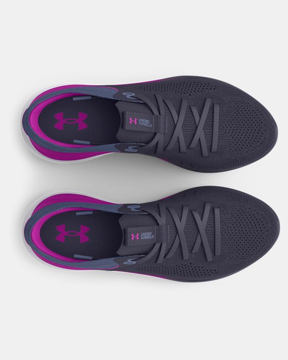Women's UA Flow Synchronicity Running Shoes, Gray, pdpMainDesktop image number 2